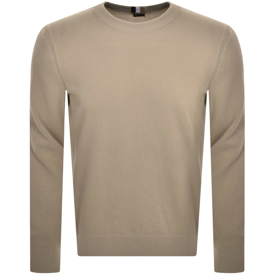 Hugo boss beige jumper online